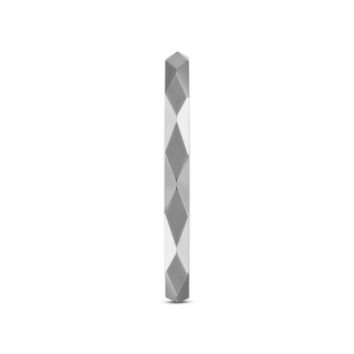 MILLENNIUM Tungsten Wedding Band with 288 Diamond Facets - 10mm