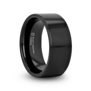 MORPHEUS Flat Black Tungsten Ring - 2mm - 12mm