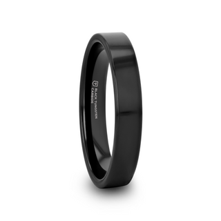 MORPHEUS Flat Black Tungsten Ring - 2mm - 12mm