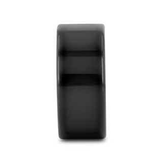 MORPHEUS Flat Black Tungsten Ring - 2mm - 12mm