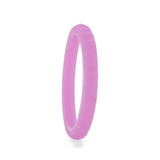 ALEXANDRITE Stackable Faceted Silicone Ring for Women Lilac Comfort Fit Hypoallergenic Thorsten - 2mm