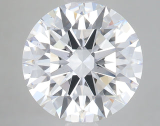 4.37 Carat Certified Round Loose Stone Lab Grown Diamond No. 1218495