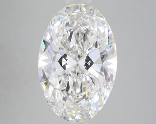 4.47 Carat Certified Oval Loose Stone Lab Grown Diamond No. 1217255