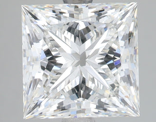 3.84 Carat Certified Princess Loose Stone Lab Grown Diamond No. 1293554