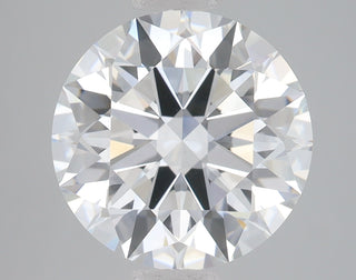 4.1 Carat Certified Round Loose Stone Lab Grown Diamond No. 1238795