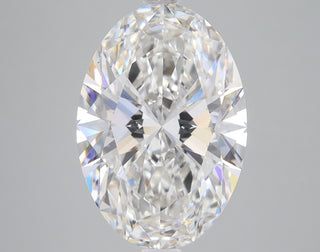 4.4 Carat Certified Oval Loose Stone Lab Grown Diamond No. 1053473