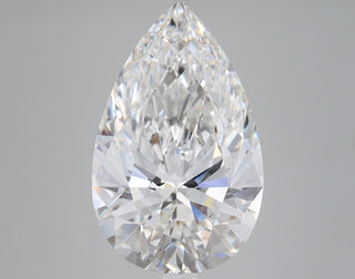 6.85 Carat Certified Pear Loose Stone Lab Grown Diamond No. 1037343