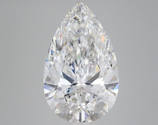 6.42 Carat Certified Pear Loose Stone Lab Grown Diamond No. 1037878