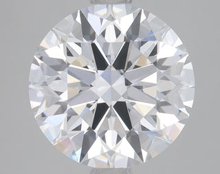3.44 Carat Certified Round Loose Stone Lab Grown Diamond No. 1316653