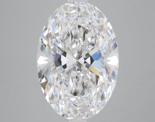 5.34 Carat Certified Oval Loose Stone Lab Grown Diamond No. 1044293