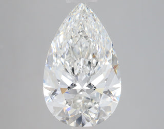 4.07 Carat Certified Pear Loose Stone Lab Grown Diamond No. 1235005