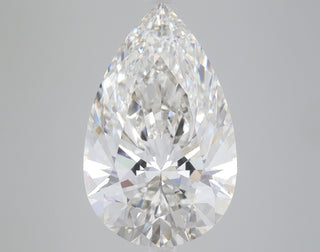 6.19 Carat Certified Pear Loose Stone Lab Grown Diamond No. 1030544