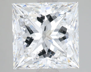 4.1 Carat Certified Princess Loose Stone Lab Grown Diamond No. 1297376