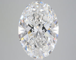 5.74 Carat Certified Oval Loose Stone Lab Grown Diamond No. 1034316