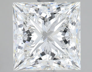 3.64 Carat Certified Princess Loose Stone Lab Grown Diamond No. 1264315