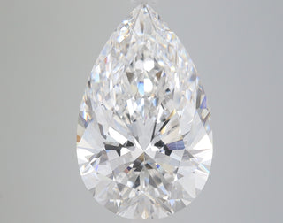 5.87 Carat Certified Pear Loose Stone Lab Grown Diamond No. 1034336
