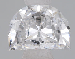 0.5 Carat Certified Half moon Loose Stone Lab Grown Diamond No. 1101084