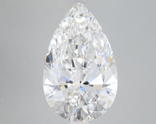 6.51 Carat Certified Pear Loose Stone Lab Grown Diamond No. 1181512