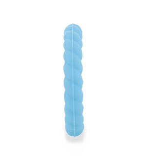 CLEO Stackable Twist Silicone Ring for Women Light blue Comfort Fit Hypoallergenic Thorsten - 2mm