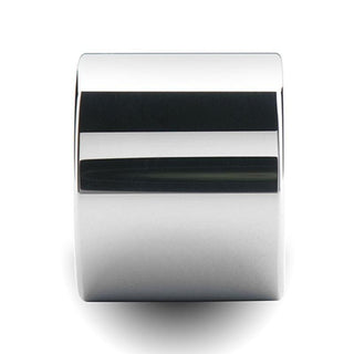 TEXAS Flat Pipe Cut Tungsten Carbide Ring with Polished Finish - 20mm
